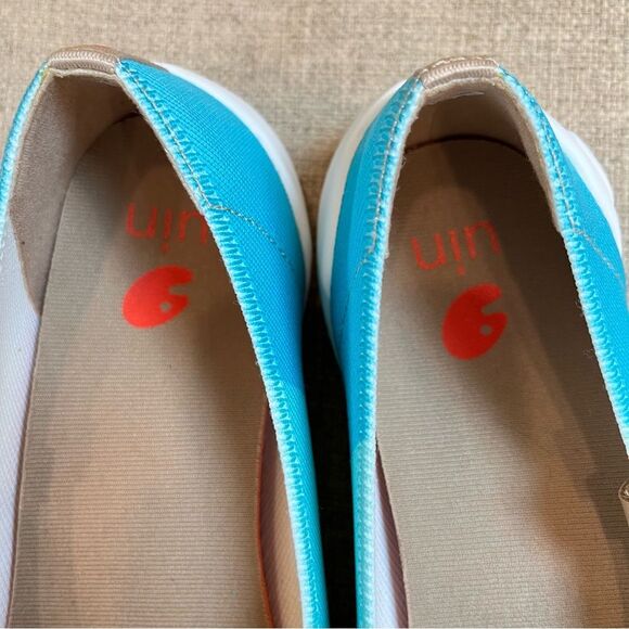 UIN Edgar Degas V1 Menorca Ballet Dancers Slip on Knit Ballet Flats size 8 - Picture 14 of 15